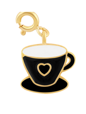 Coffee Run Charm Necklace