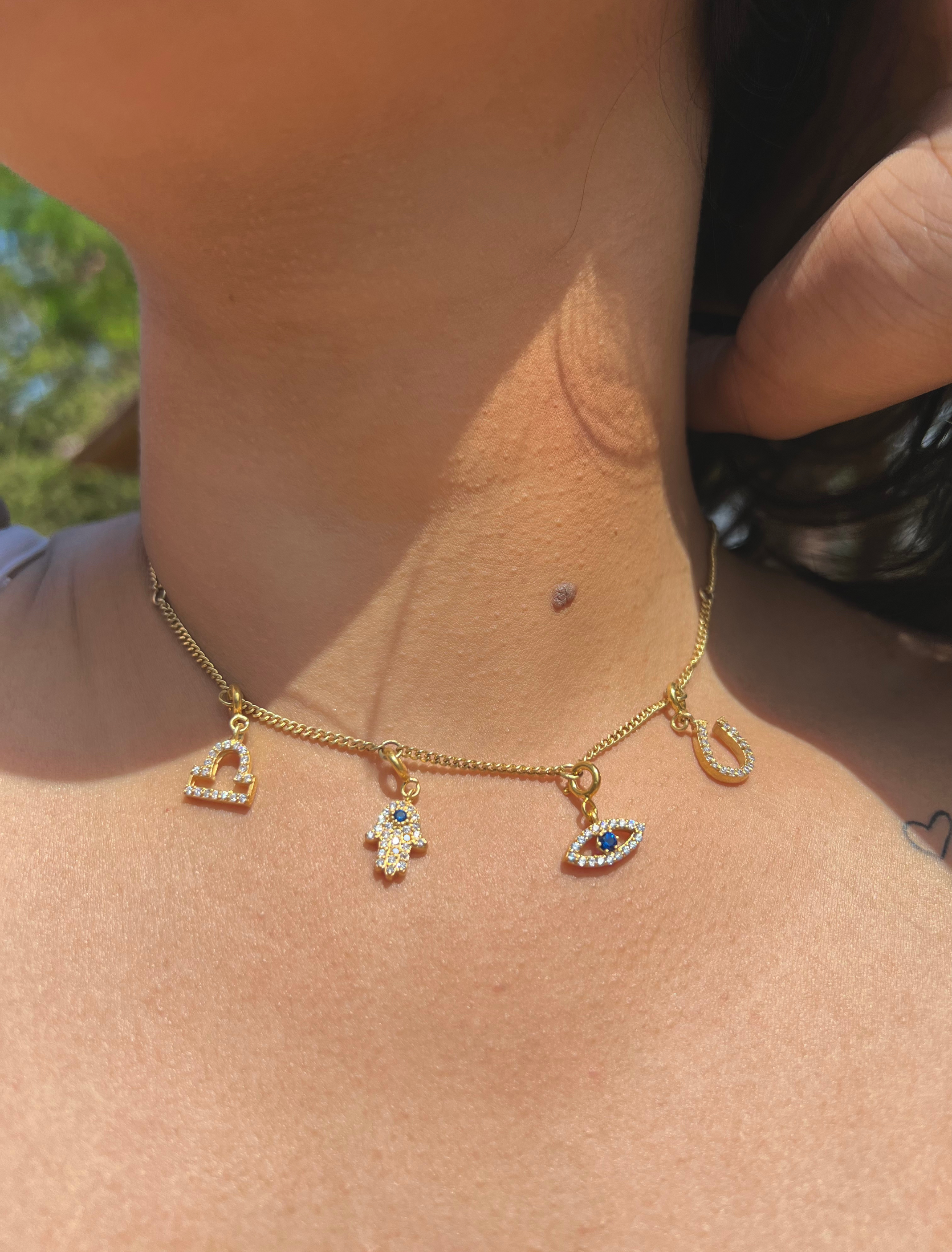 Lucky Girl Charm Necklace
