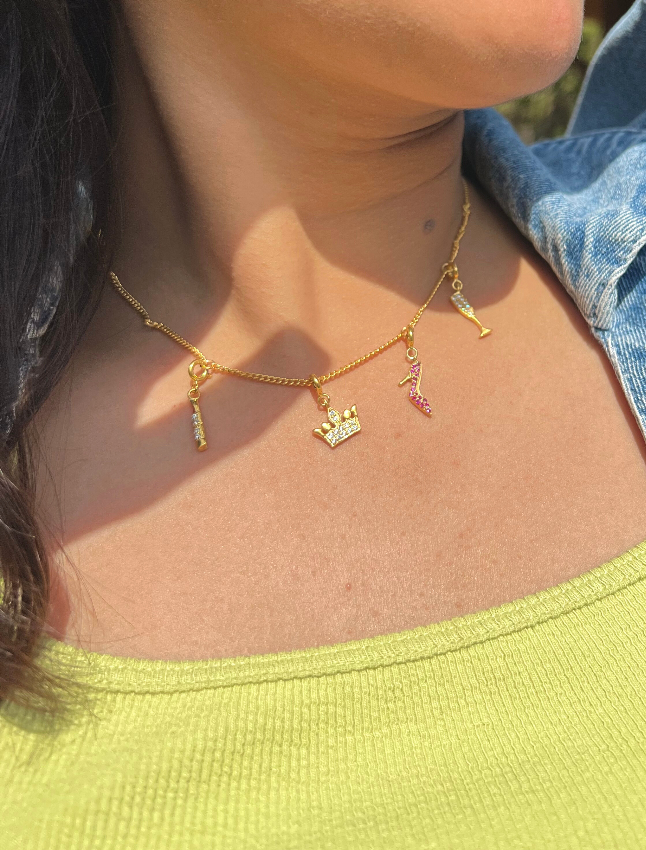 Boss Girl Charm Necklace