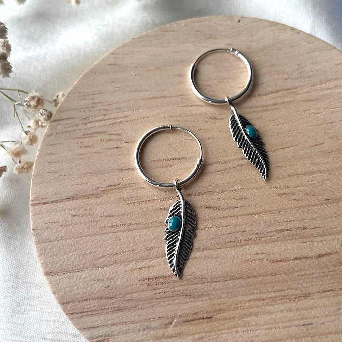 Feather hoops