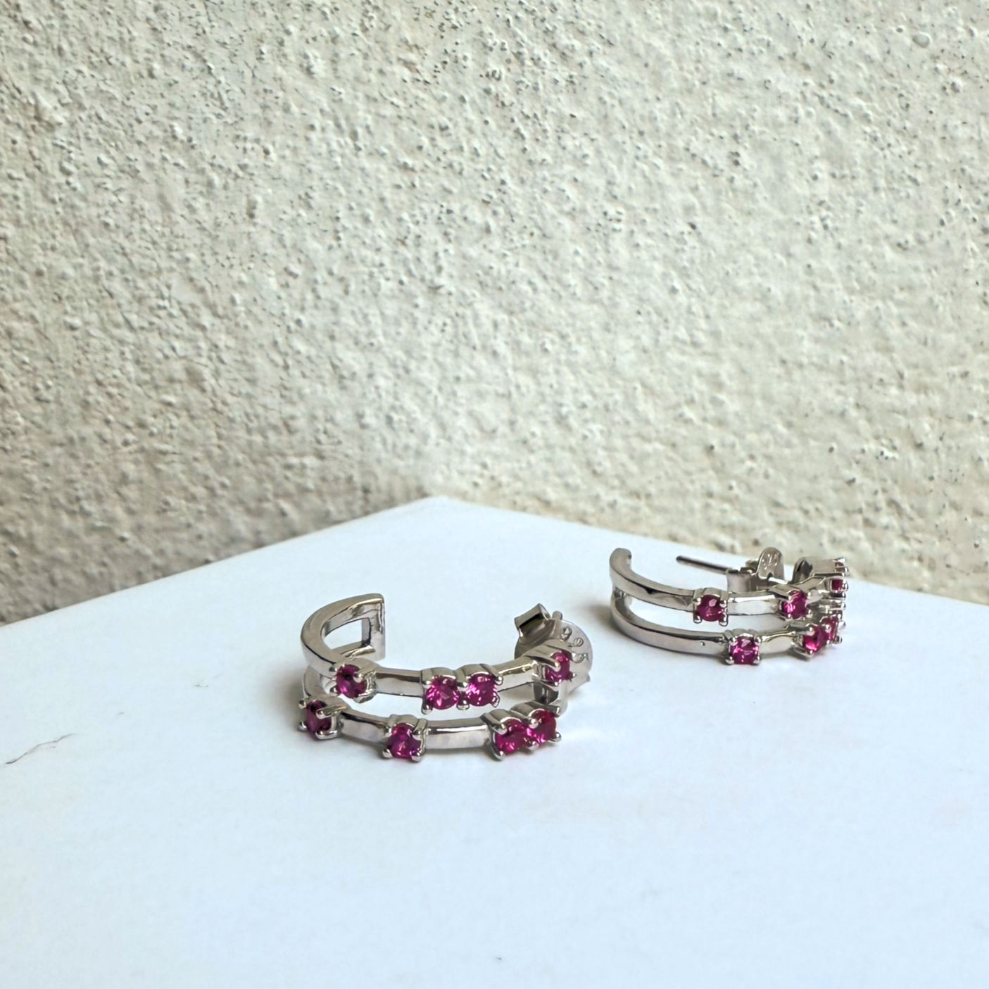 Camellia Hoops