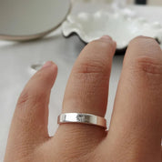 Sun band ring