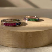 Rainbow eternity band