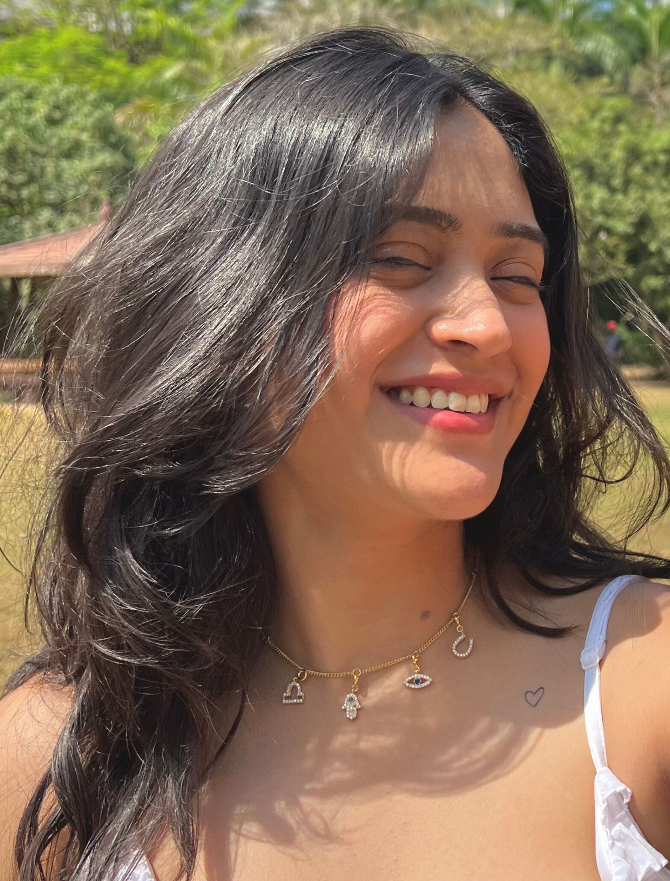 Lucky Girl Charm Necklace