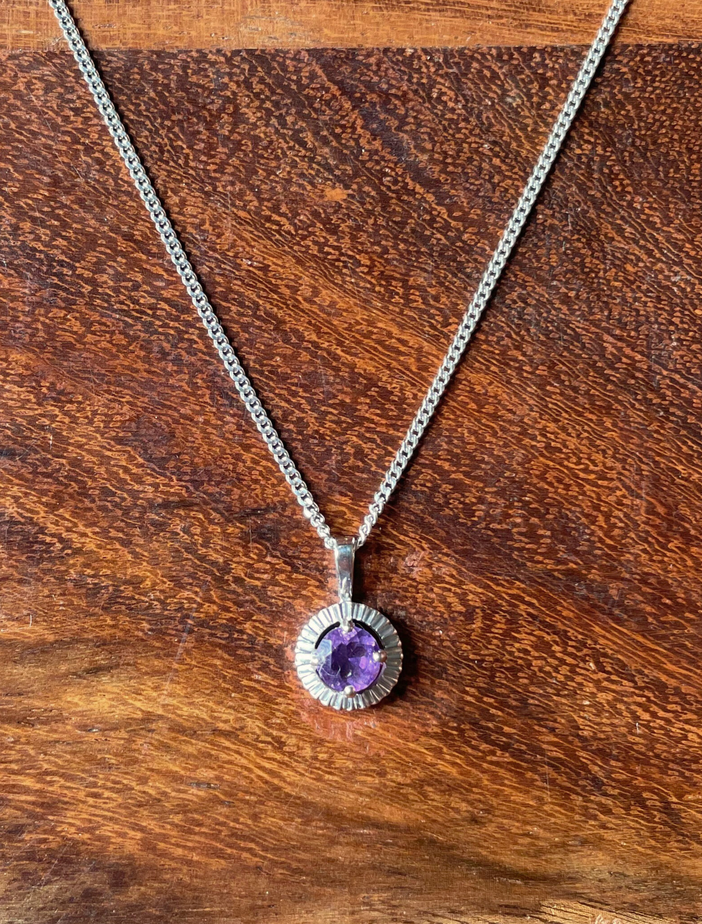 The Pendant of Growth - Amethyst