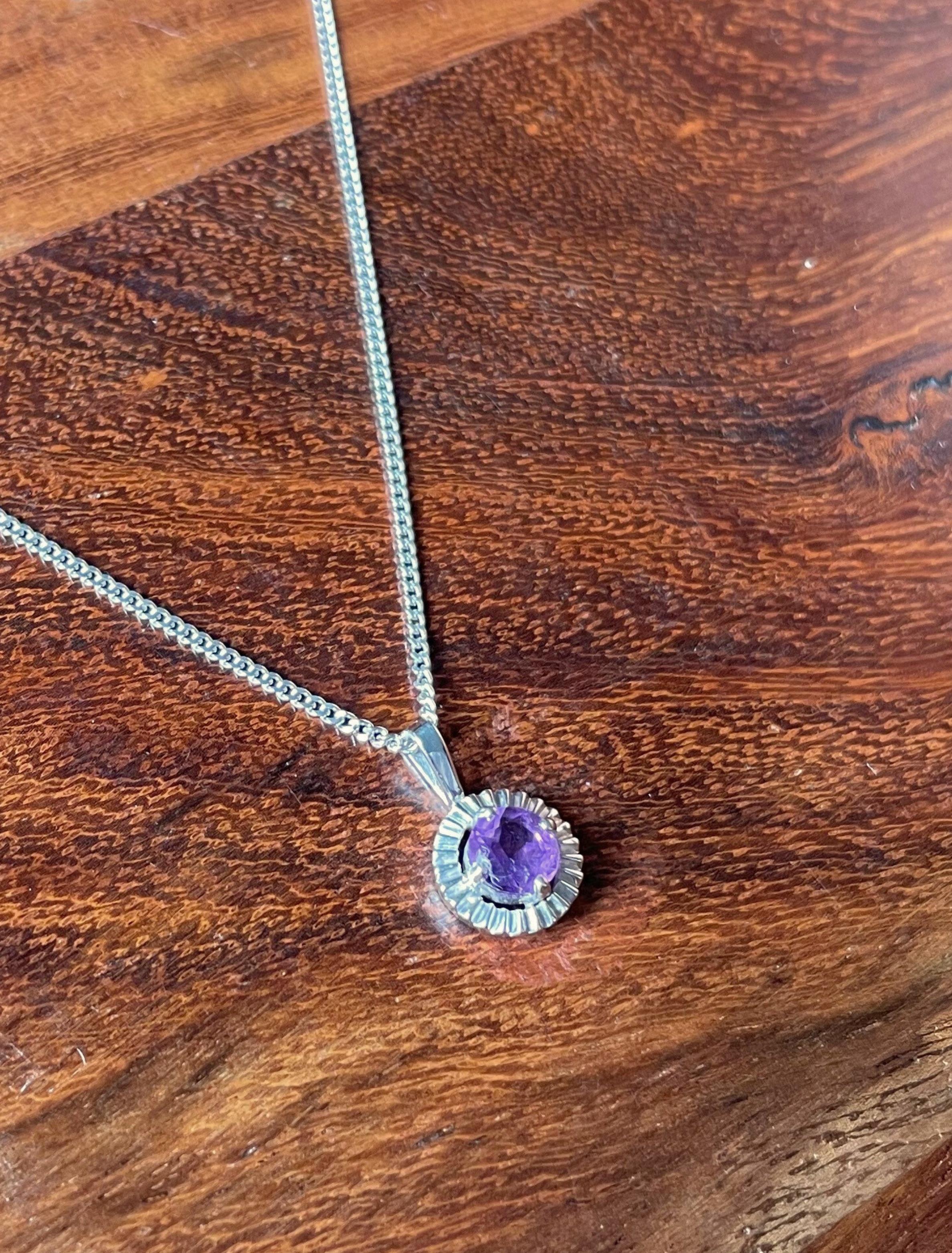 The Pendant of Growth - Amethyst