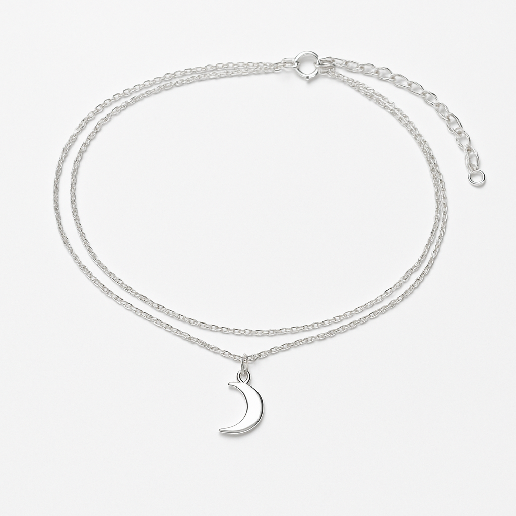 Moon anklet