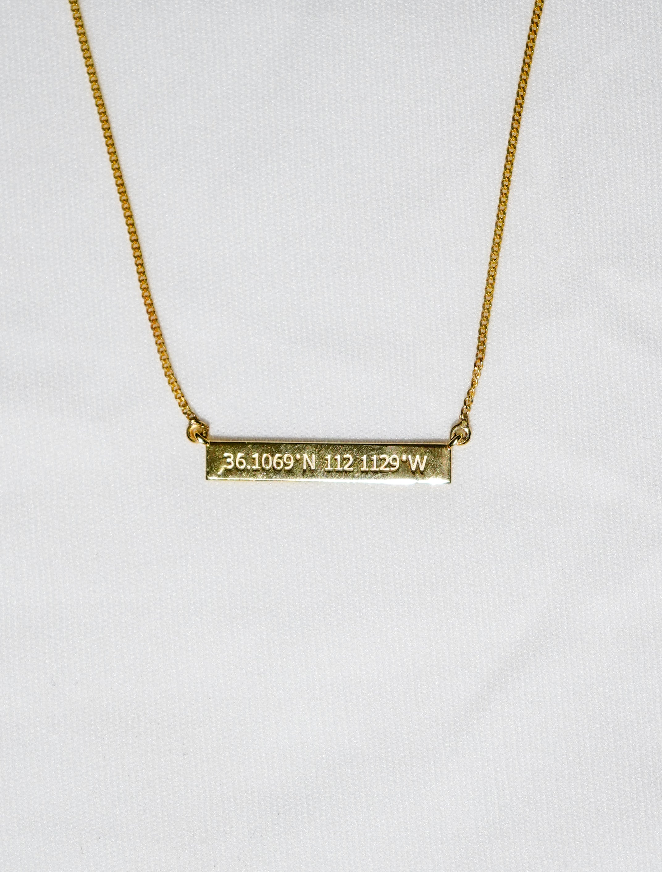 The Imprint - Engraveable Bar Pendant