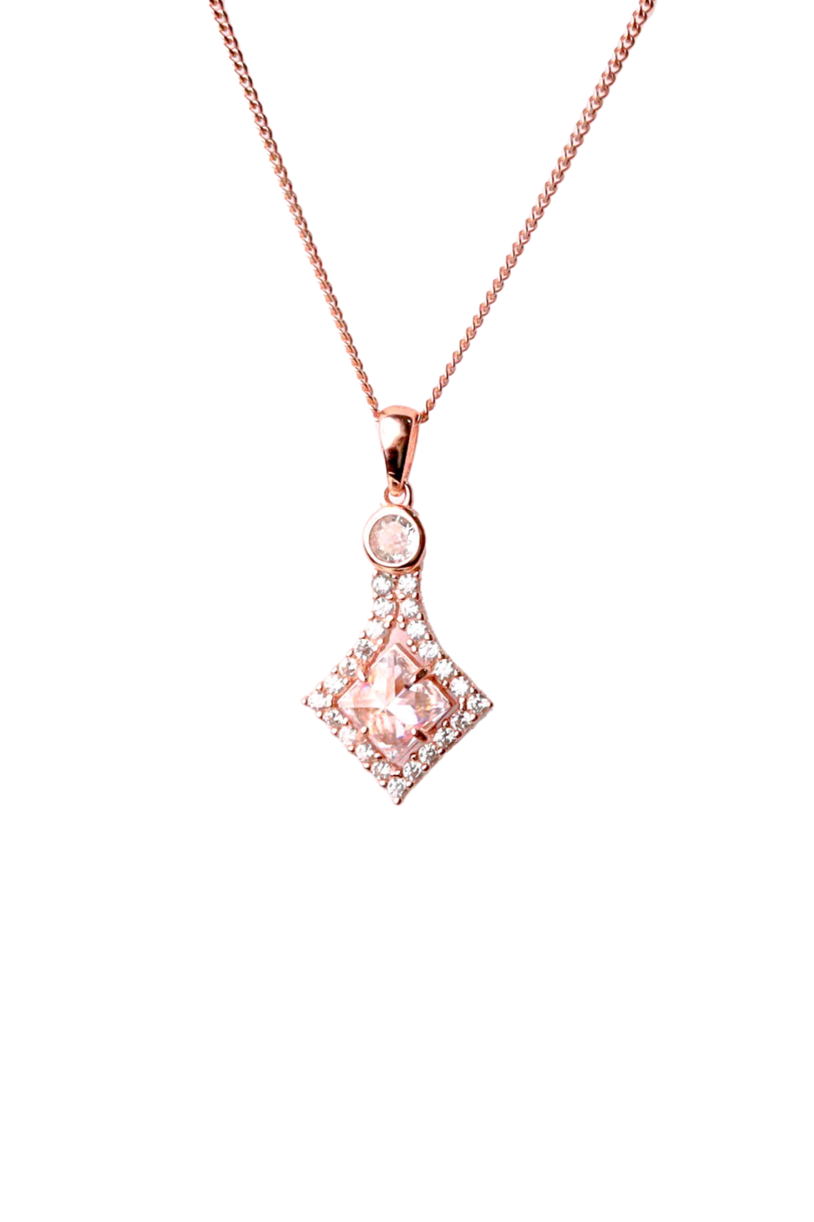 Gilded Petal Pendant