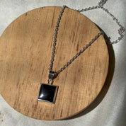 Onyx locket