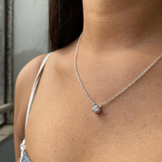 Zircon necklace