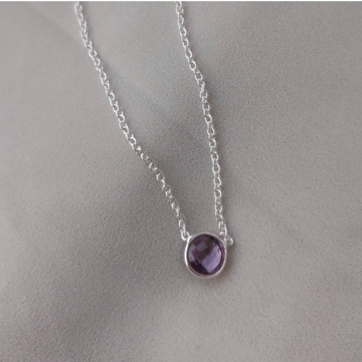 Dainty Amethyst necklace