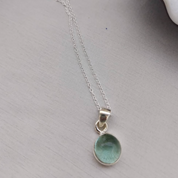Fluorite locket