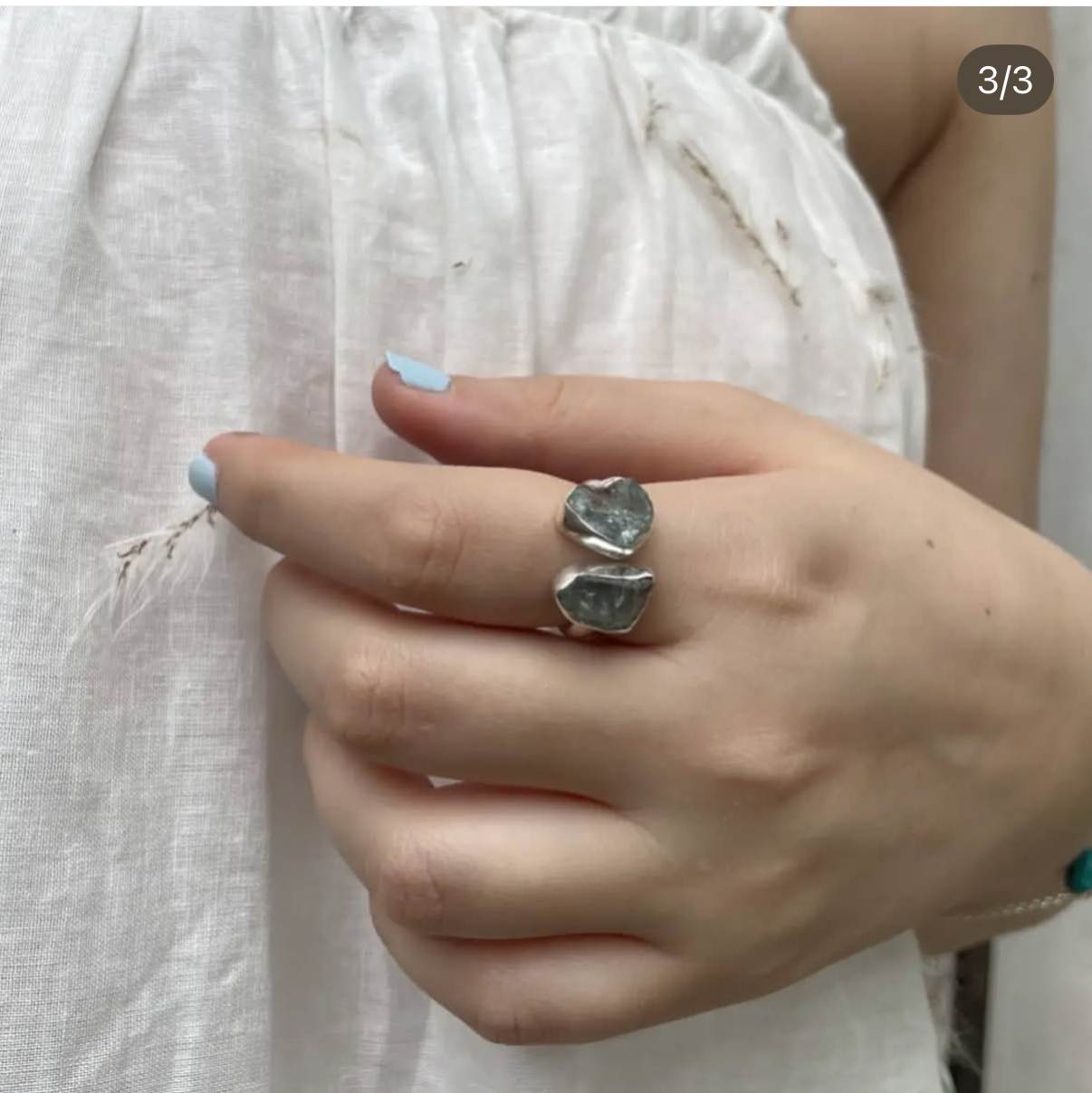 Aquamarine Ring
