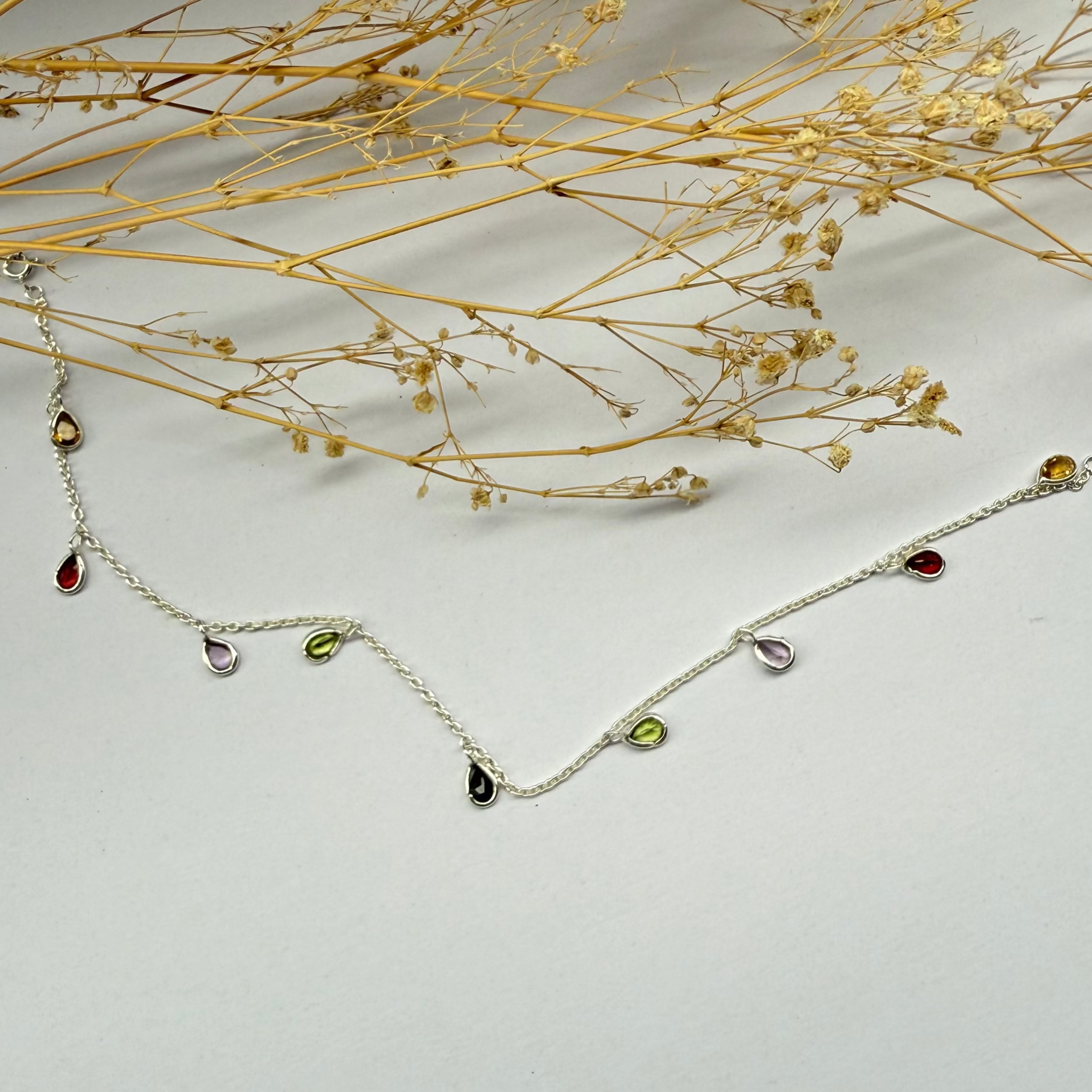 Twinkle drops anklet