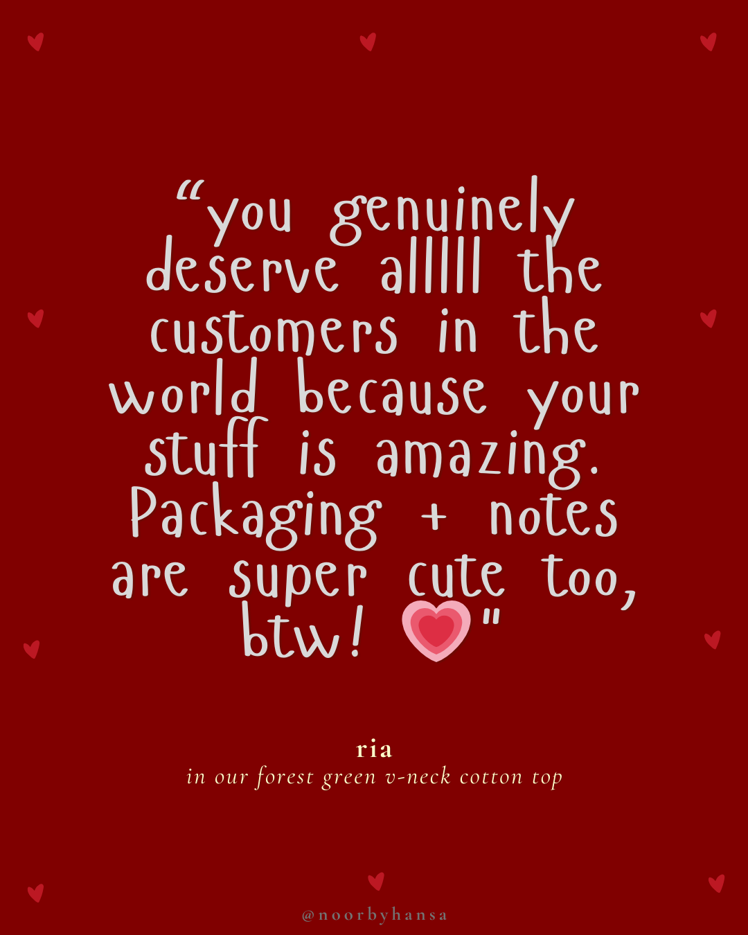 forest green v-neck cotton co-ord set