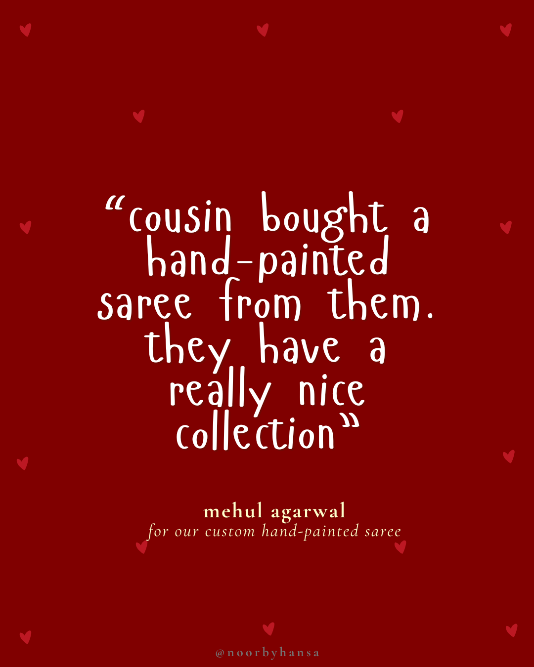 white hand painted 'gulposh' organza silk saree