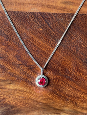 The Pendant of Vitality - Ruby