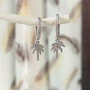 Zircon palm hoops