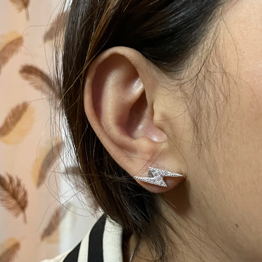 Zircon lightning studs