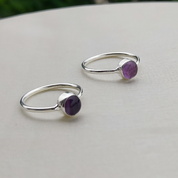 Dainty Amethyst Ring