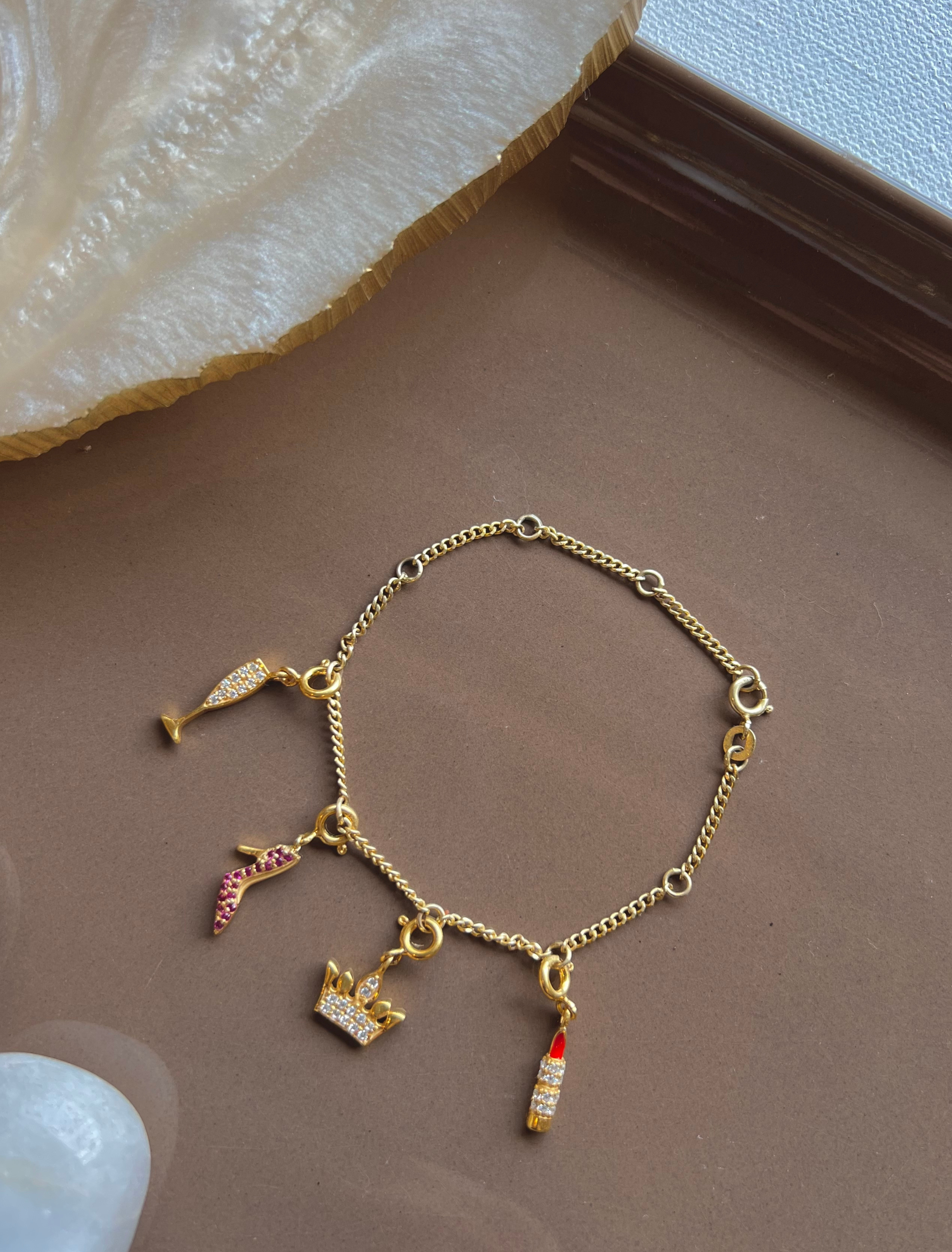 Boss Girl Charm Bracelet
