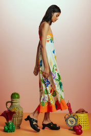 KIARA ADVANI MIDI SUNDRESS SILHOUETTE