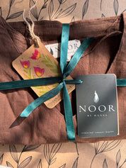 coffee brown cotton noor by hansa v-neck co-ord set that’s as comfy as your favourite loungewear but sharp enough for the office! hand-made from an ultra-soft cotton blend, it stays vibrant wash after wash with zero colour bleeding. perfect for those days when you want to feel cozy and look effortlessly chic!