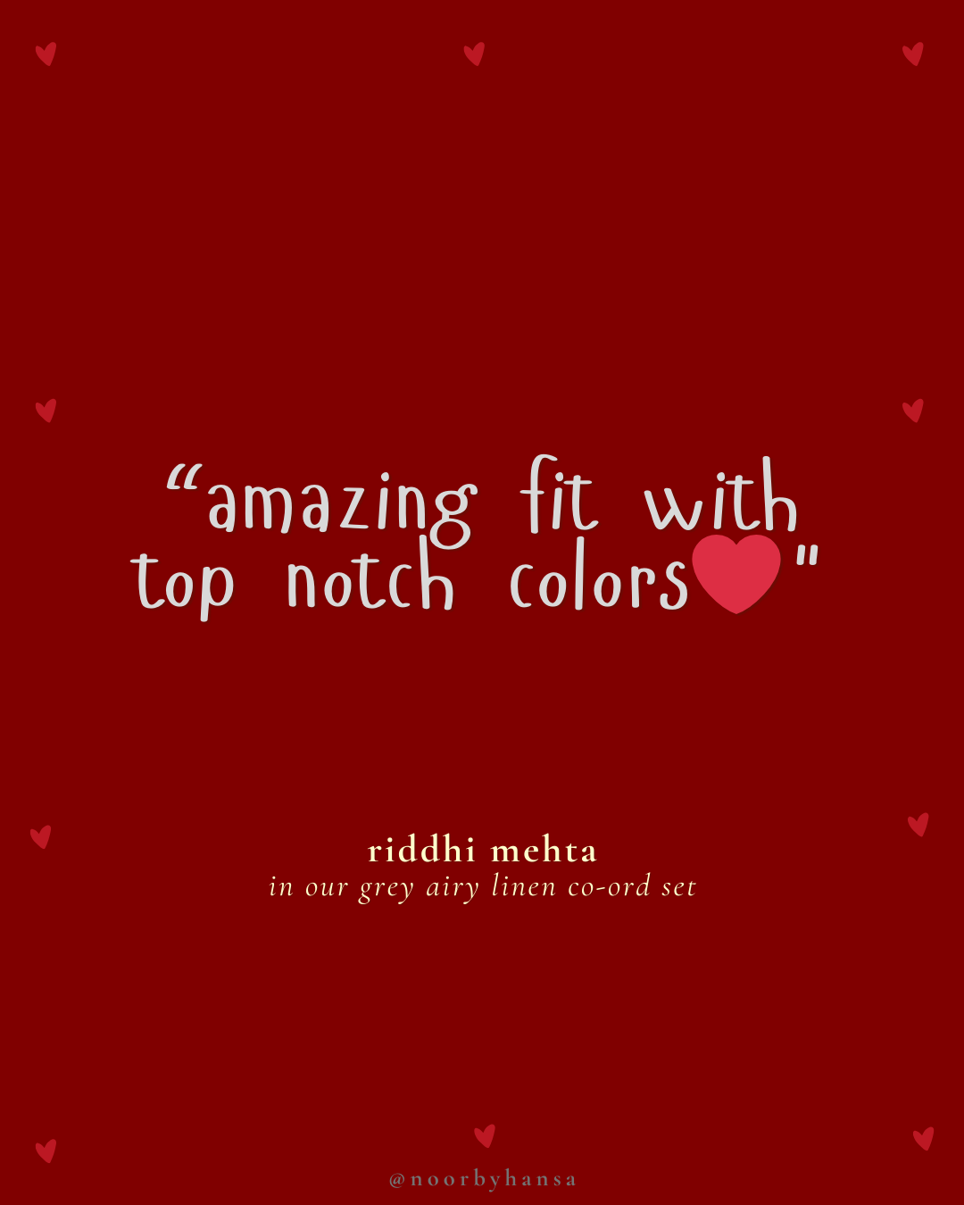 grey 'sharda' linen kurta co-ord set