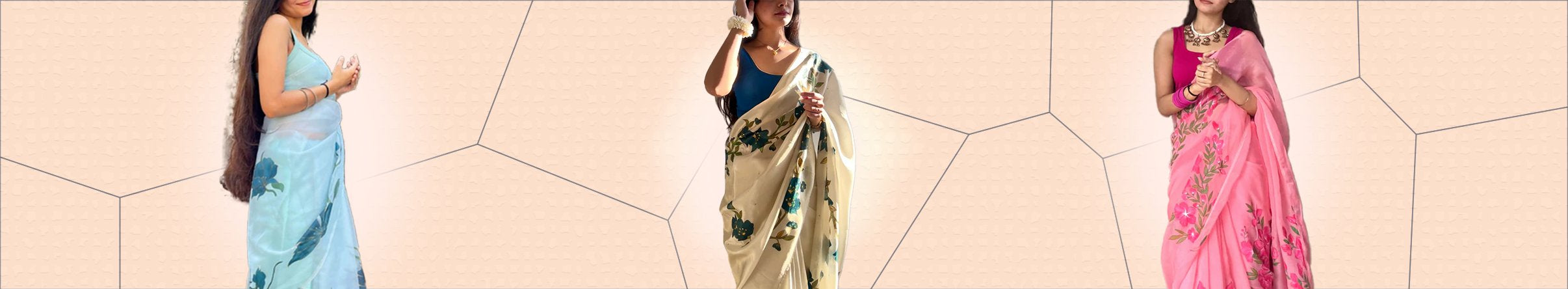 Hand Painted Sarees
