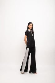 Black-Grey Co-ord Set