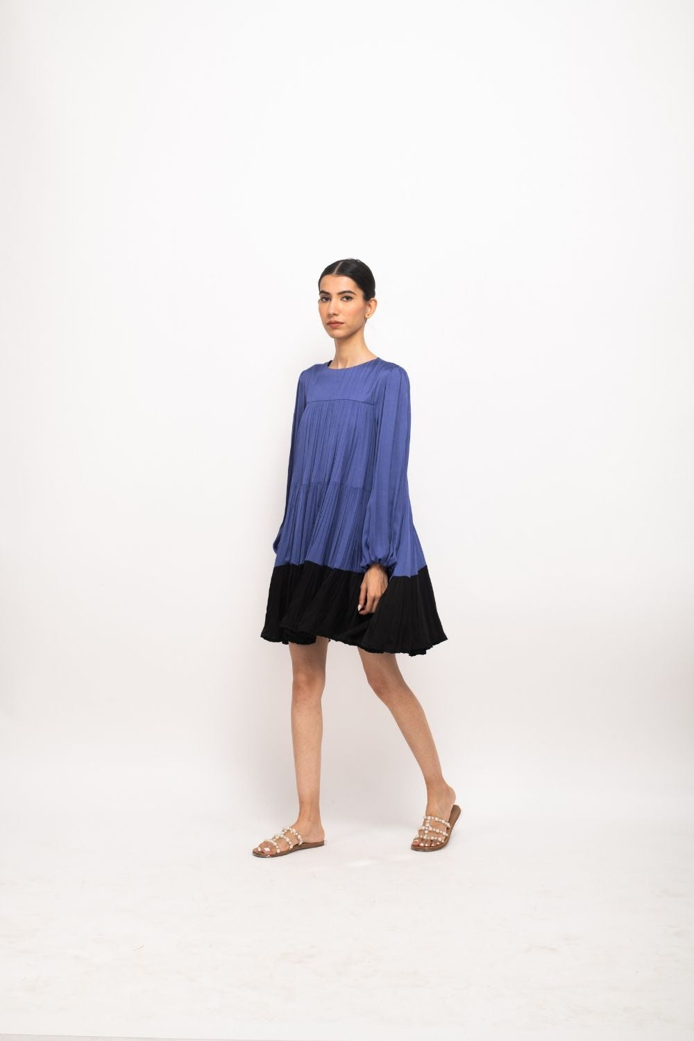 Blue-BlackGatherShortDress_2.jpg