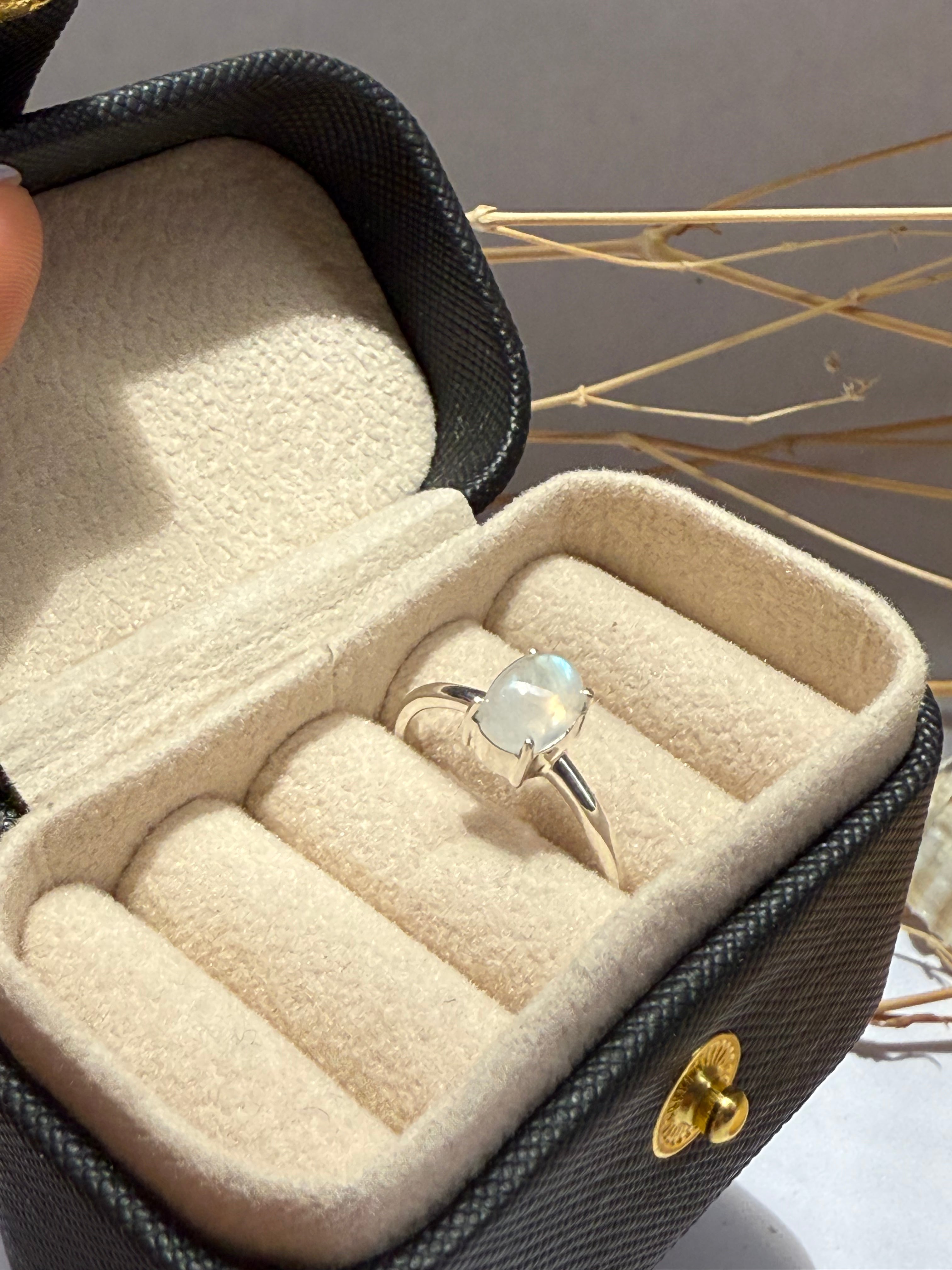 Moonstone ring